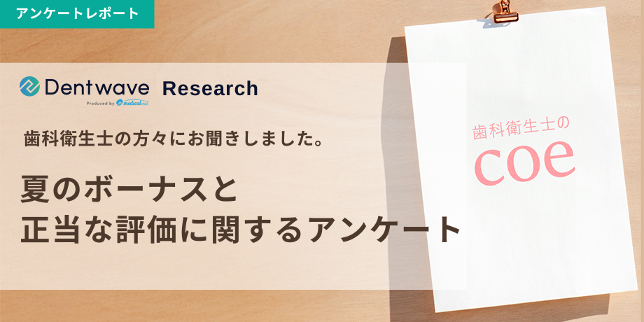 夏のボーナスと正当な評価に関するアンケート