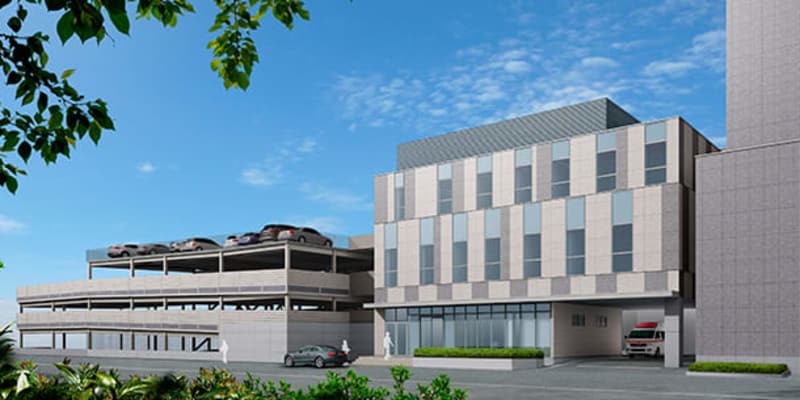 松波病院が新棟建設　来年8月、歯科口腔外科新設
