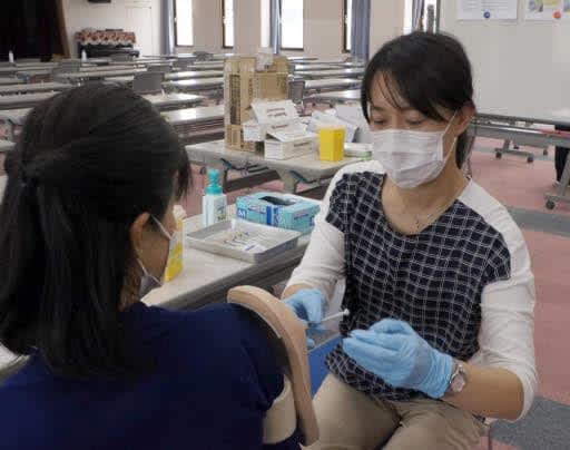 「打ち手不足」解消に力　ワクチン接種、広島県内医療団体など研修